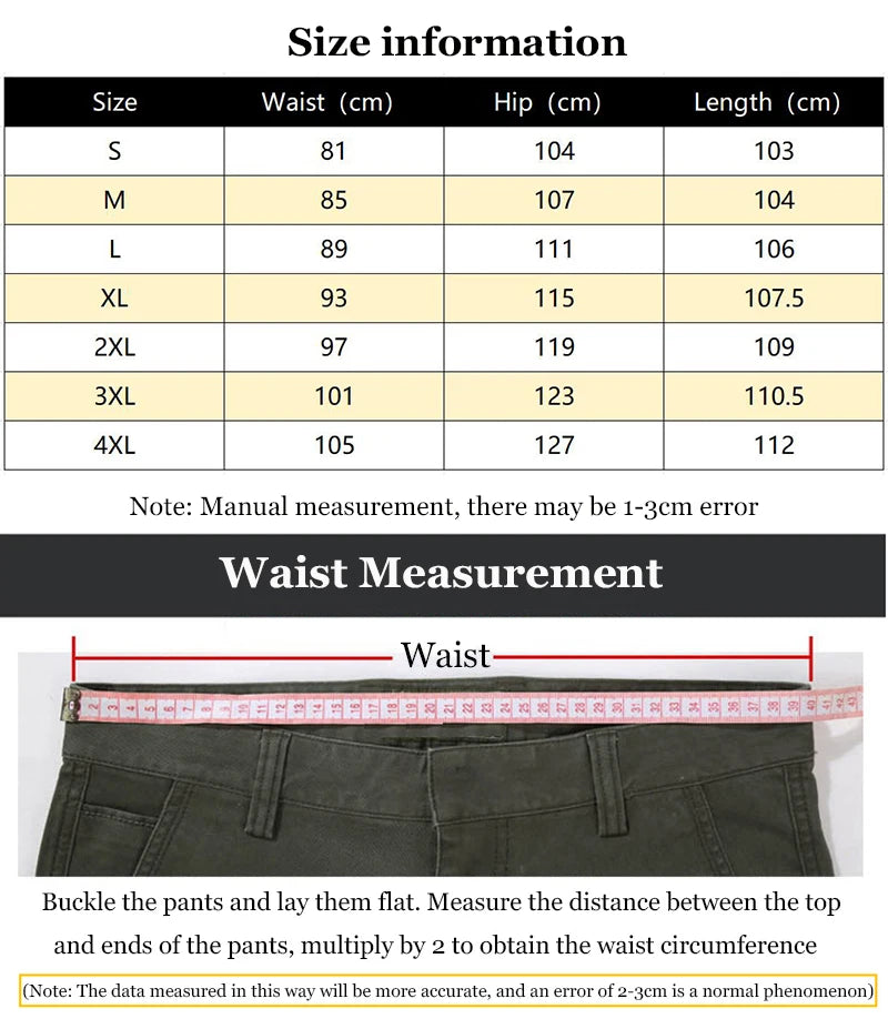 Military Tactical Casual Cargo Pants